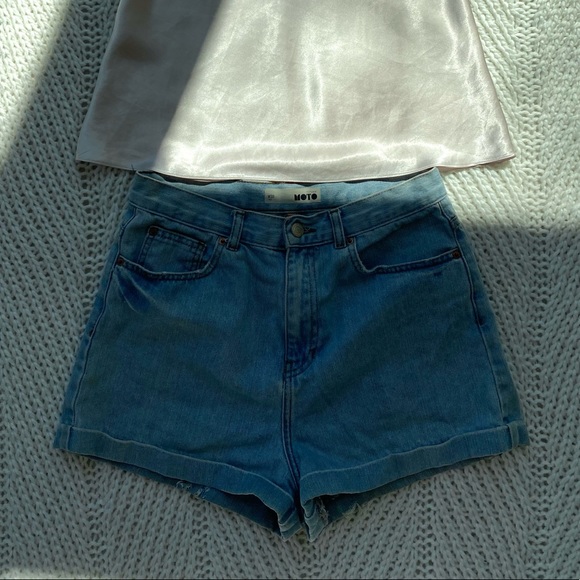 Denim staple shorts w30(76cm) a few harmless holes - Picture 3 of 10